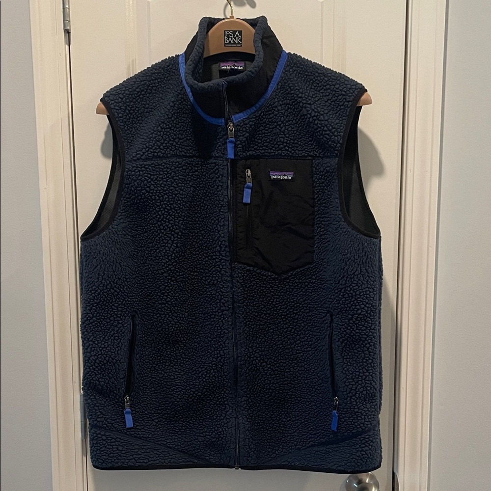 Patagonia Men's Navy retro-X Fleece Vest